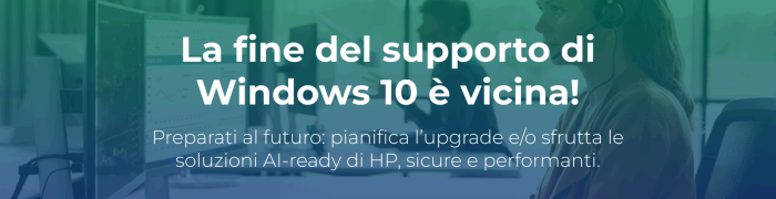 FINE SUPPORTO WINDOWS 10