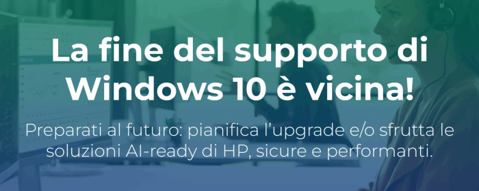 FINE SUPPORTO WINDOWS 10